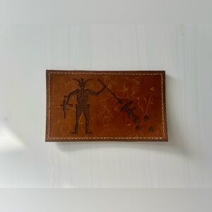 Brown Leather Card Holder